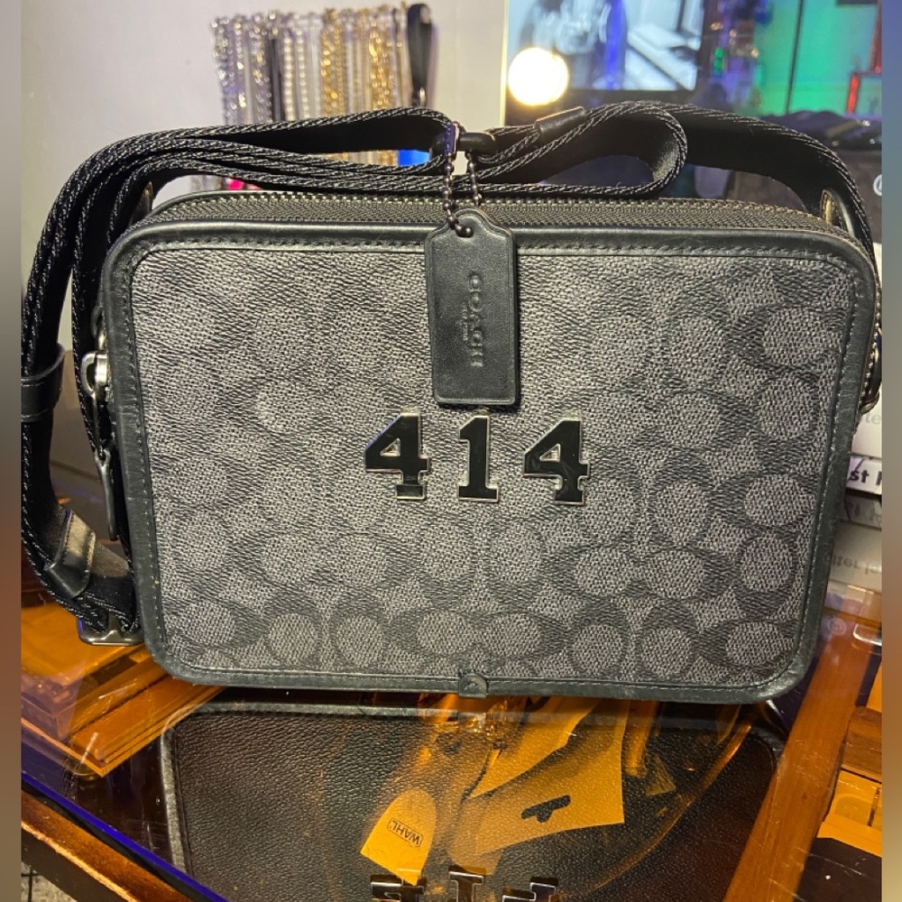 Coach Crossbody Bag 24 In Signature Canvas